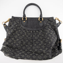 Load image into Gallery viewer, Louis Vuitton Neo Cabby MM Monogram Denim Noir