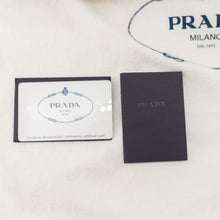 Load image into Gallery viewer, Prada Taupe Gaufre Pleated Two-Way Satchel Tote Bag TWS