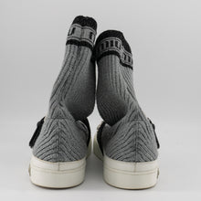 Load image into Gallery viewer, Miu Miu Lurex Knit Hi-top Sneakers TWS