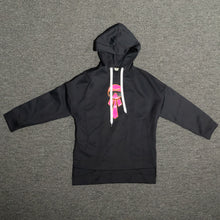 Load image into Gallery viewer, Fendi Black Neoprene Reflective Karlito Detailed Hoodie TWS