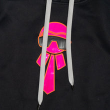Load image into Gallery viewer, Fendi Black Neoprene Reflective Karlito Detailed Hoodie TWS