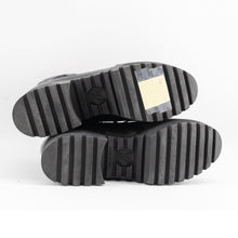 Load image into Gallery viewer, Louis Vuitton Black Suede combat boots