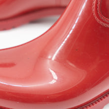 Load image into Gallery viewer, Valentino Red Rubber Studded Accents Rain Boots