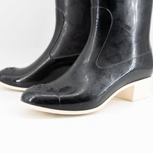 Load image into Gallery viewer, Chanel Rubber Rain Boots