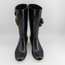 Load image into Gallery viewer, Chanel Rubber Rain Boots