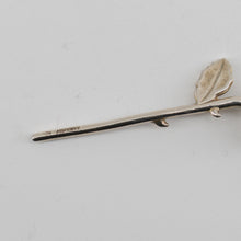 Load image into Gallery viewer, Ambush Rose Charm Safety Pin Mono Earring