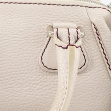 Load image into Gallery viewer, Chanel white leather LAX tassel handbag