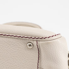 Load image into Gallery viewer, Chanel white leather LAX tassel handbag