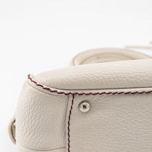 Load image into Gallery viewer, Chanel white leather LAX tassel handbag