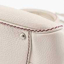 Load image into Gallery viewer, Chanel white leather LAX tassel handbag