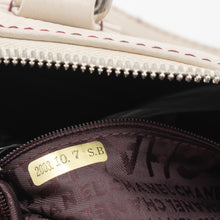 Load image into Gallery viewer, Chanel white leather LAX tassel handbag