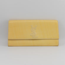 Load image into Gallery viewer, Yves Saint Laurent yellow leather clutch TWS pop