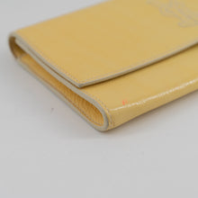 Load image into Gallery viewer, Yves Saint Laurent yellow leather clutch TWS pop
