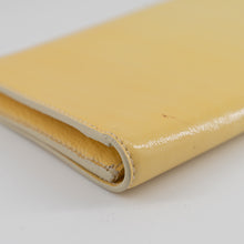 Load image into Gallery viewer, Yves Saint Laurent yellow leather clutch TWS pop