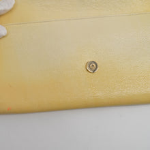 Load image into Gallery viewer, Yves Saint Laurent yellow leather clutch TWS pop