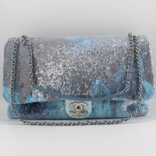 Load image into Gallery viewer, Chanel Sequin Waterfall Classic Flap Maxi Bag