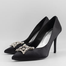 Load image into Gallery viewer, Roger vivier crystal black high heels