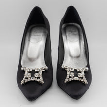 Load image into Gallery viewer, Roger vivier crystal black high heels