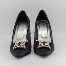 Load image into Gallery viewer, Roger vivier crystal black high heels