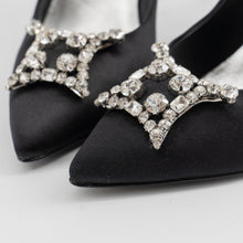 Load image into Gallery viewer, Roger vivier crystal black high heels