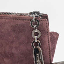 Load image into Gallery viewer, Salvatore Ferragamo Gancini velvet handbag