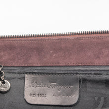 Load image into Gallery viewer, Salvatore Ferragamo Gancini velvet handbag