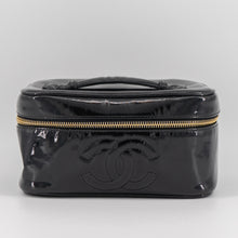 Load image into Gallery viewer, CHANEL patent leather vanity bag