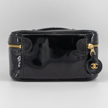 Load image into Gallery viewer, CHANEL patent leather vanity bag