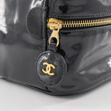 Load image into Gallery viewer, CHANEL patent leather vanity bag