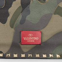 Load image into Gallery viewer, Valentino Bag Rockstud Camouflage Clutch