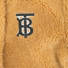 Load image into Gallery viewer, Burberry monogram motif fleece jacket