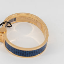 Load image into Gallery viewer, Hermes lizard hinged bracelet
