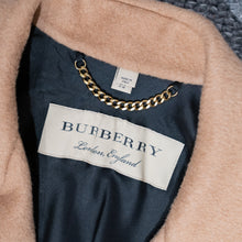 Load image into Gallery viewer, Burberry Camel hair Draped Front Coat
