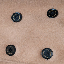 Load image into Gallery viewer, Burberry Camel hair Draped Front Coat