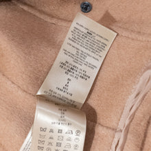 Load image into Gallery viewer, Burberry Camel hair Draped Front Coat