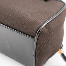 Load image into Gallery viewer, Christian Dior mini brown canvas handbag