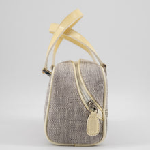 Load image into Gallery viewer, Christian Dior mini grey canvas handbag TSW pop