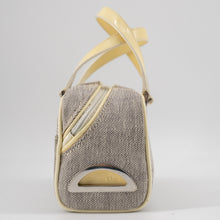Load image into Gallery viewer, Christian Dior mini grey canvas handbag TSW pop