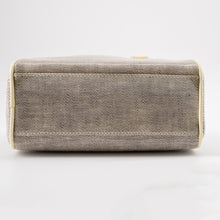 Load image into Gallery viewer, Christian Dior mini grey canvas handbag TSW pop