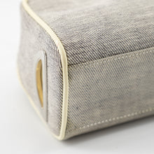 Load image into Gallery viewer, Christian Dior mini grey canvas handbag TSW pop