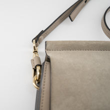 Load image into Gallery viewer, Chloe Faye Shoulder Bag Leather and Suede Medium