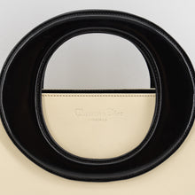 Load image into Gallery viewer, Christian Dior Vintage cream and black handbag with circular handles