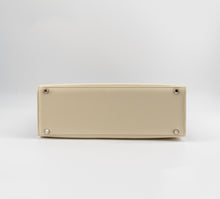 Load image into Gallery viewer, Christian Dior Vintage cream and black handbag with circular handles