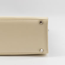 Load image into Gallery viewer, Christian Dior Vintage cream and black handbag with circular handles