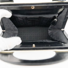 Load image into Gallery viewer, Christian Dior Vintage cream and black handbag with circular handles