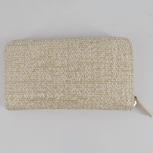 Load image into Gallery viewer, Chanel Canvas Deauville Large Zip Around Wallet