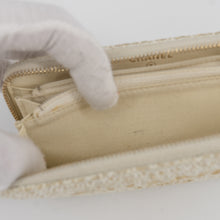 Load image into Gallery viewer, Chanel Canvas Deauville Large Zip Around Wallet