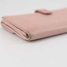Load image into Gallery viewer, Chanel Butterfly Camellia Bifold Long Wallet Pink