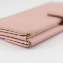 Load image into Gallery viewer, Chanel Butterfly Camellia Bifold Long Wallet Pink