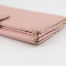 Load image into Gallery viewer, Chanel Butterfly Camellia Bifold Long Wallet Pink